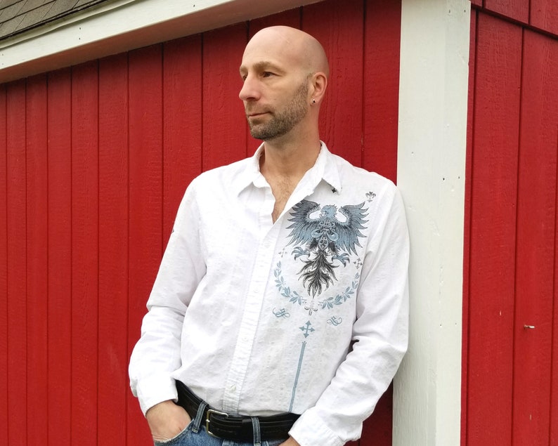 Mens Stud Earrings Mens Gift Anniversary Mens Copper Etsy