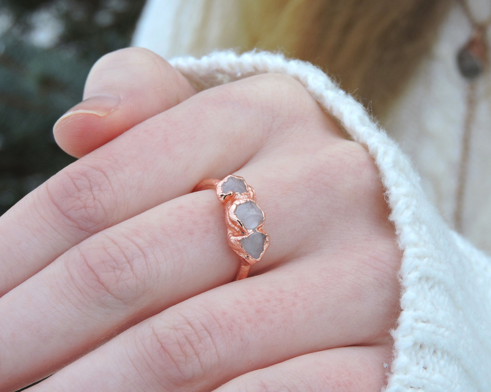 Promise Rings Her Promise Rings Women Promise Jewelry Rose Etsy