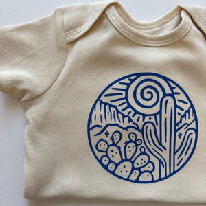 Desert Baby Bodysuit | Desert Baby Shirt| Boho Baby Clothes | Nature Baby  | Boho Baby Clothes | Southwest Baby | Cactus Desert Outdoors