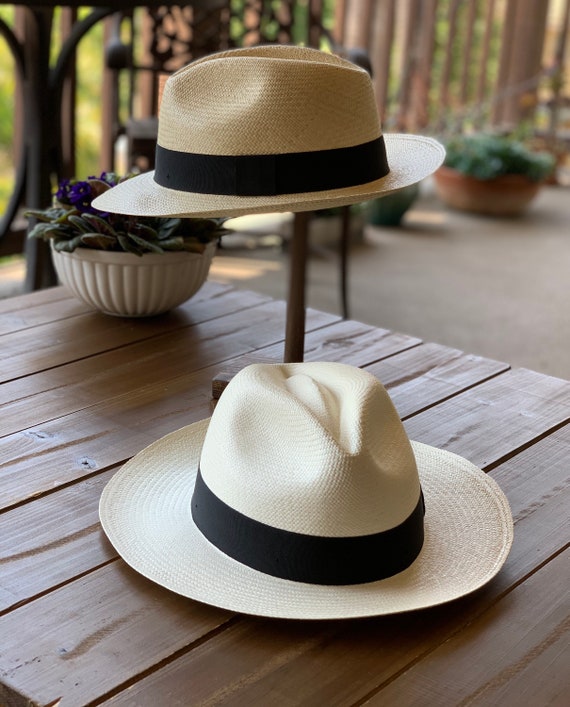 Cappello Panama Autentico Fedoras Paglia di Toquilla al 100% | Etsy Italia