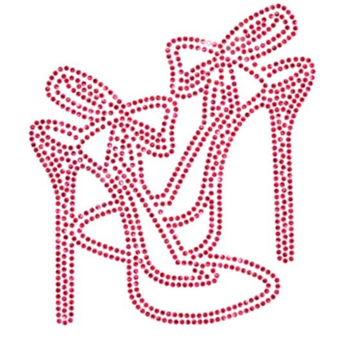 SVG Hotfix Rhinestones Heels Transfer Instant Download SVG File ...