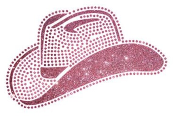 Download Western Hat Rhinestones Glitter Htv Transfer Svg Instant Etsy