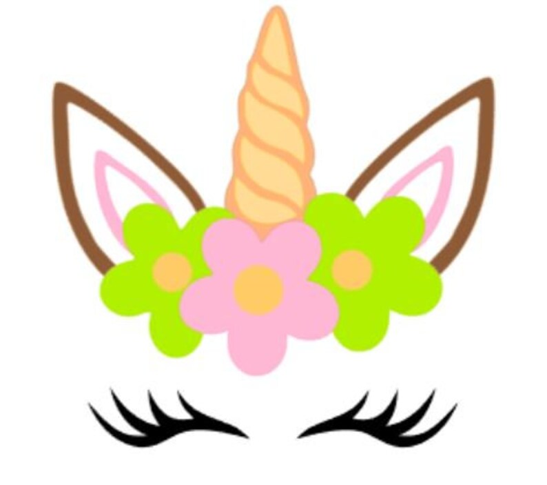 Download Unicorn Vinyl SVG Instant Download File Unicorn and Lashes ...