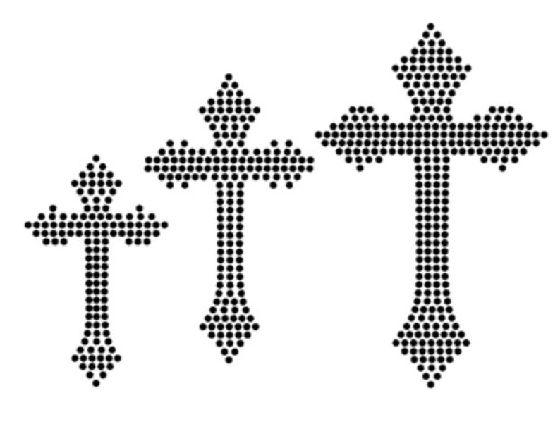 Download SVG Hotfix Rhinestone Cross Set Transfer Instant Download ...
