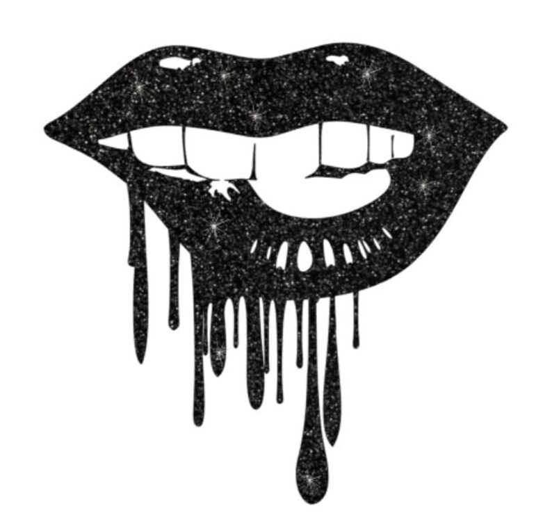 Download Sculpting Forming Glitter Vinyl Template Lips Runny Paint Vinyl Svg Instant Download File 3d Printing
