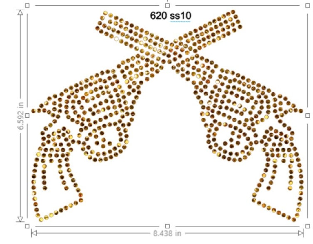 Top Gun Rhinestone Transfer Guns Rhinestone/vinyl Pattern Transfer SVG Instant Download File ...
