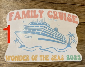 Cruise Magnets/ first cruise