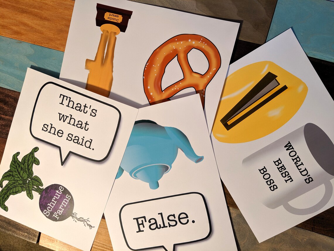 The Office Printable Cutouts the Office Theme Office Etsy The Office Printable Cutouts the Office Theme Office Etsy