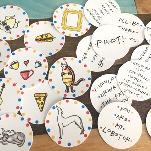 Friends Tv Show Cupcake Toppers, Friends Theme, Friends Birthday ...