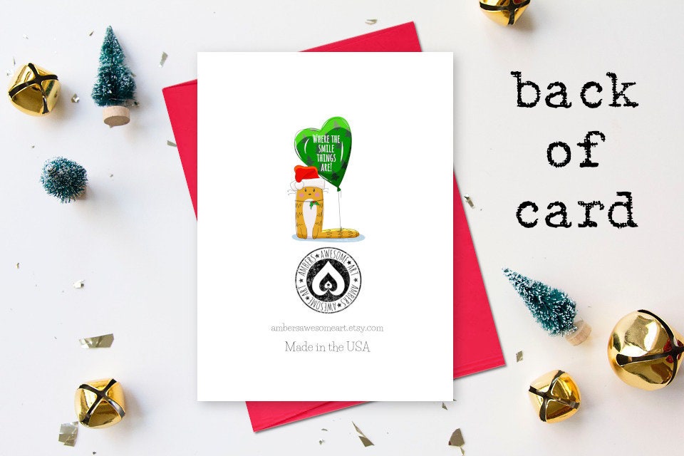 Printable Christmas Vacation Cards Instand Download Etsy