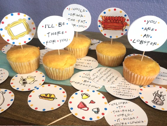 friends cupcake