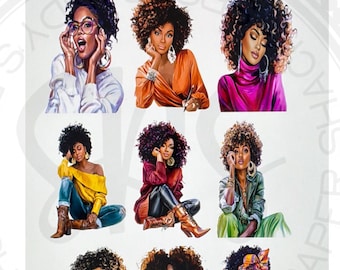 Becoming of  Her Stickers