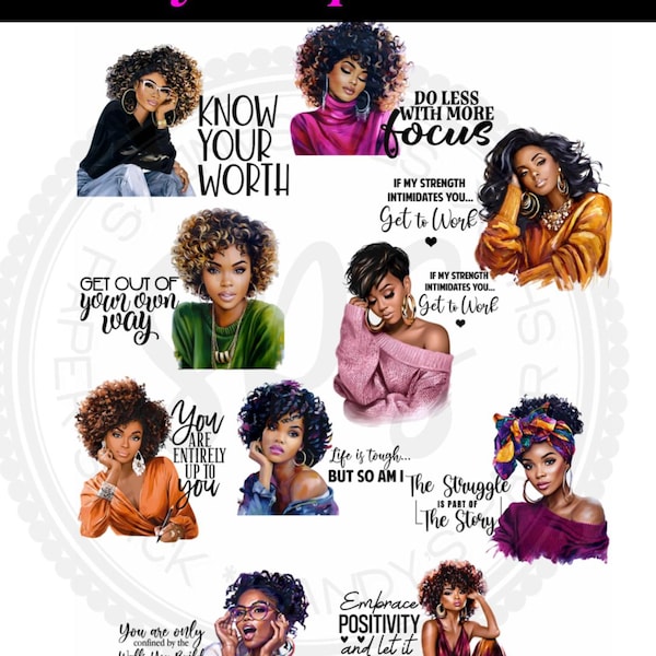 Women Empowered Stickers