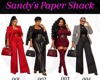 Tia Sassy Divas Stickers