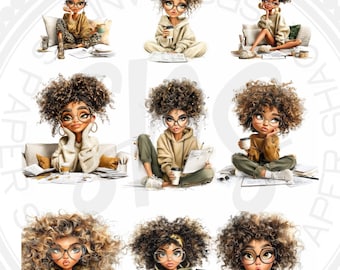 Coffee Lovers Sassy Divas Stickers