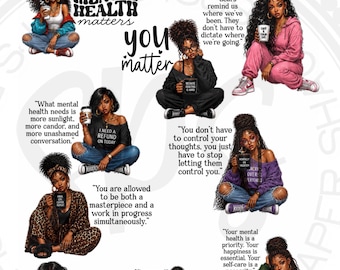 Mental Health is Real Stickers