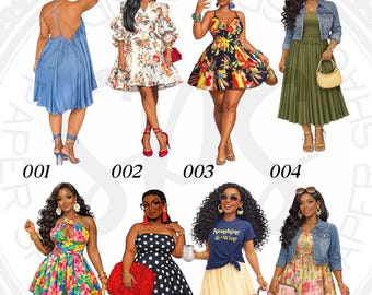 Tanja Sassy Diva Stickers, Proud Black Woman Stickers