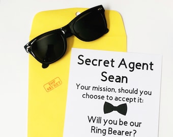 Ring Bearer Secret Agent Proposal
