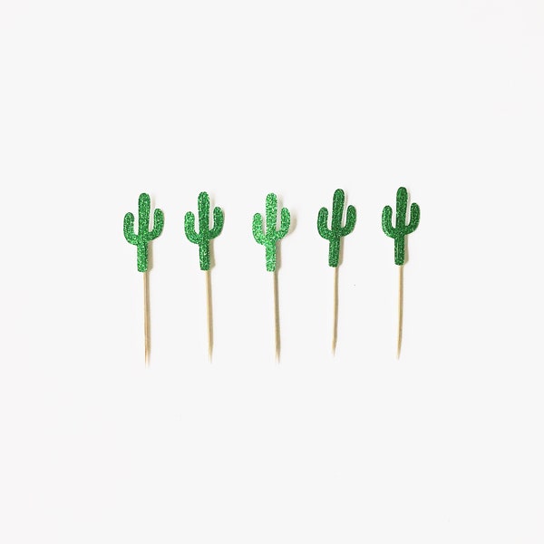 Cactus Cupcake Toppers