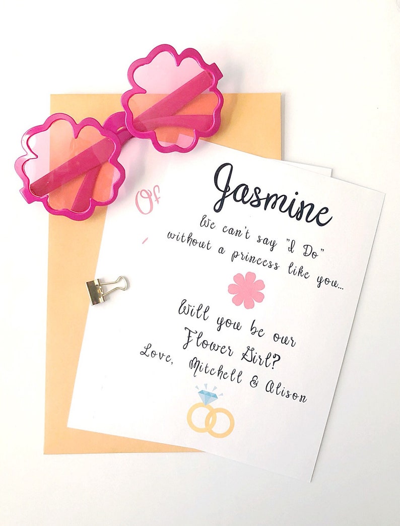 Flower Girl Proposal