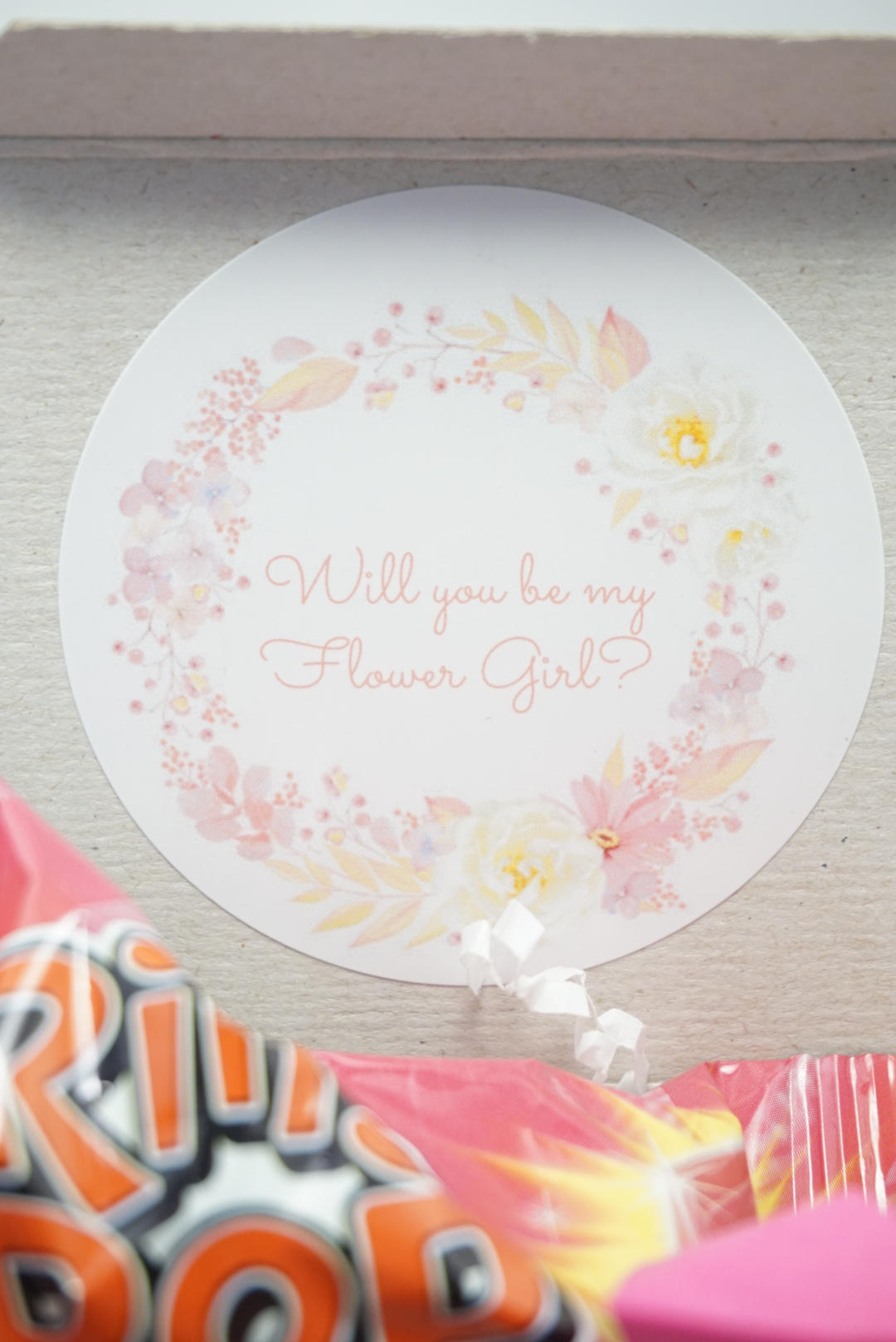 Flower Girl Proposal Etsy