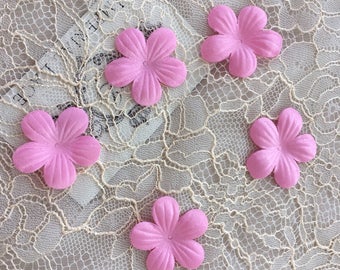 Dark Pink bridal fabric flowers, bridal fabric, flowers, hair pins, hair accessories, bridal accessories, wedding accessories P0009