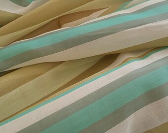Multicolor Striped Cotton Fabric: Sewing & Dress Material Z00186