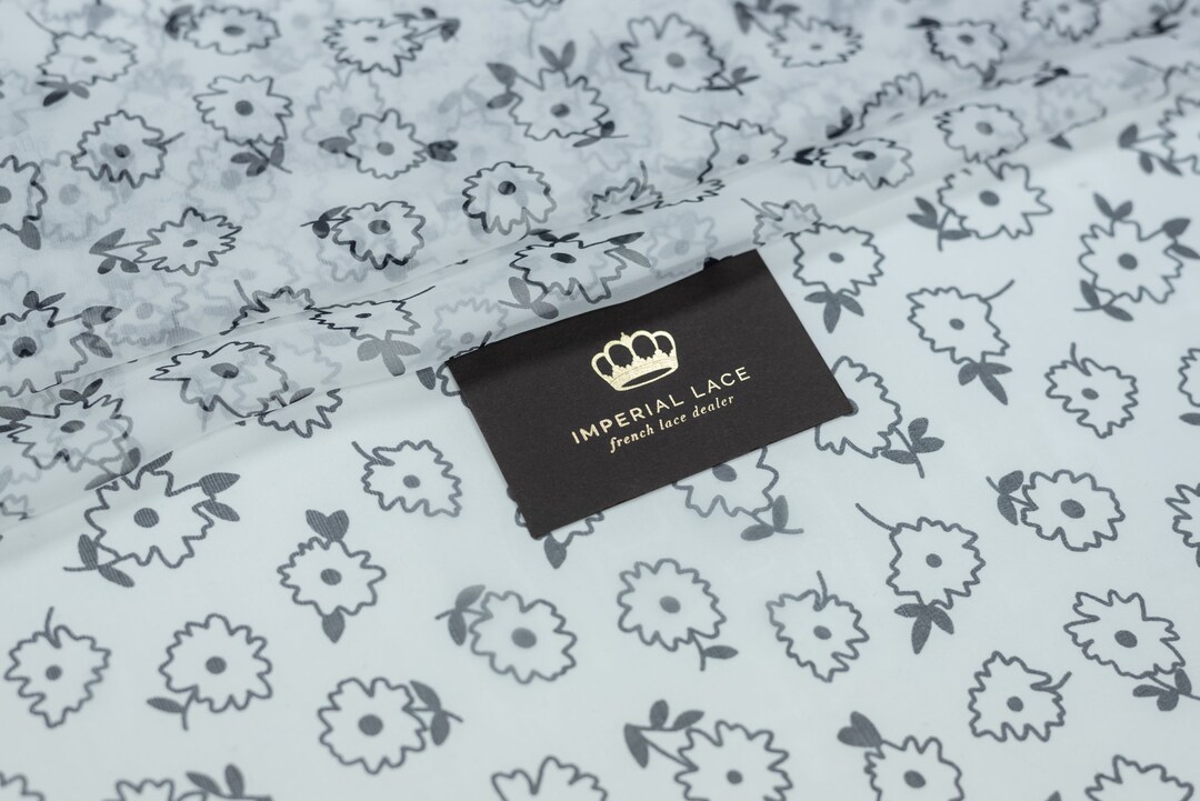 White Silk Chiffon Petal 600 Fabric