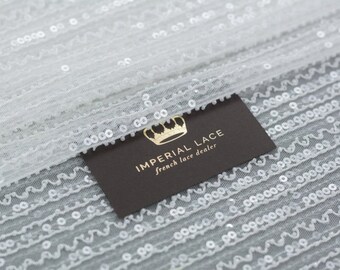 Beaded bridal lace, 3D sequin lace fabric, Couture lace, Gown Fabric, Wedding dress Lace, Bridal Lace, Veil lace, Lace fabric, B00468