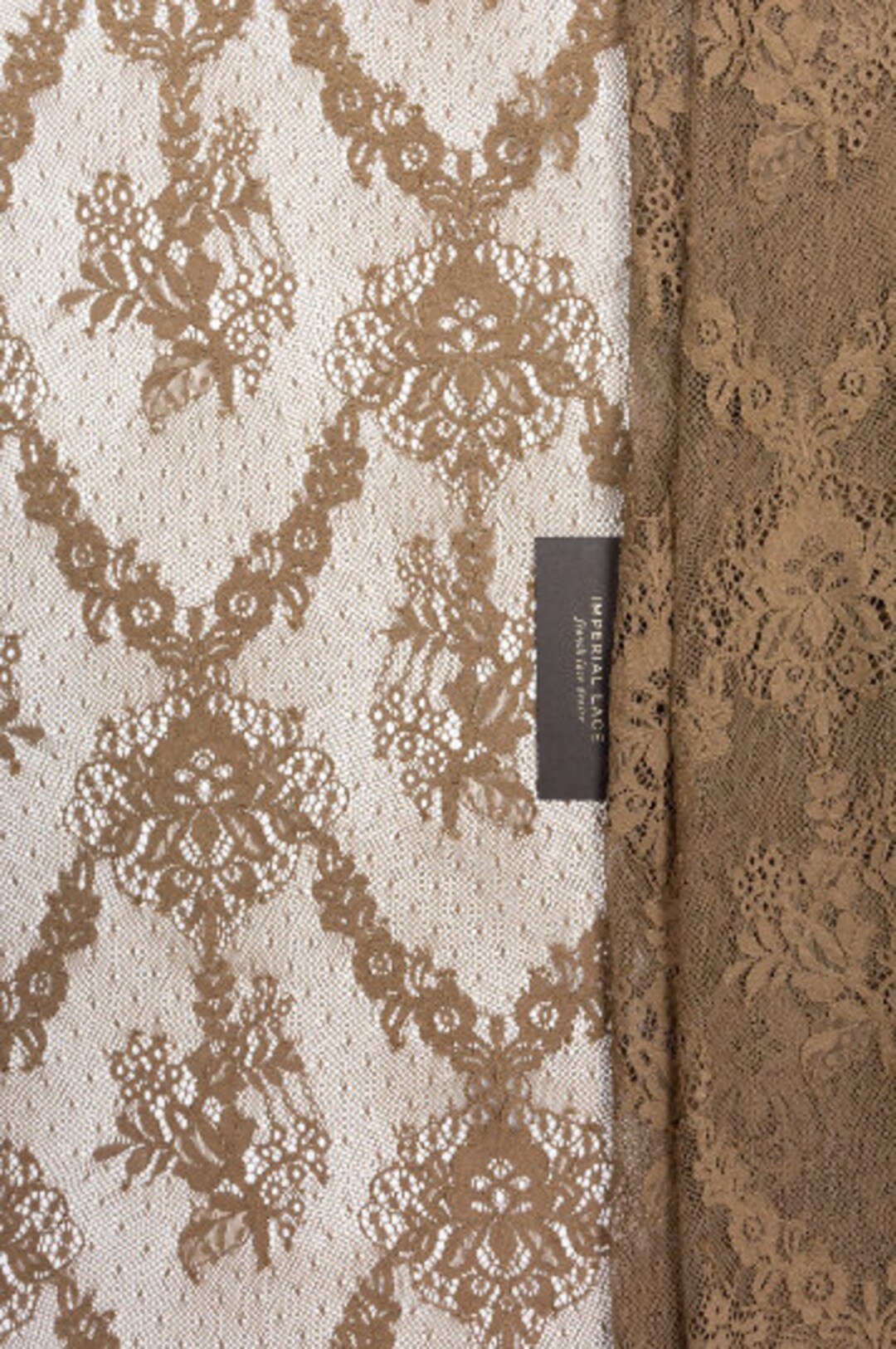 Brown Lace Fabric, Lace Fabric, Boho Lace Fabric, Chantilly Lace Fabric