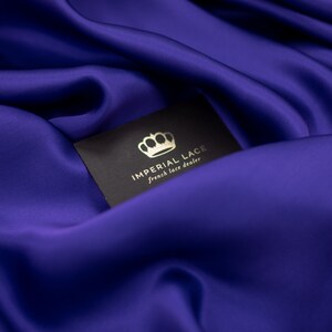 Violet silk satin fabric, Silk satin fabric, Satin fabric, Violet satin fabric, Lace fabric, Premium satin, Violet fabric, Z00739