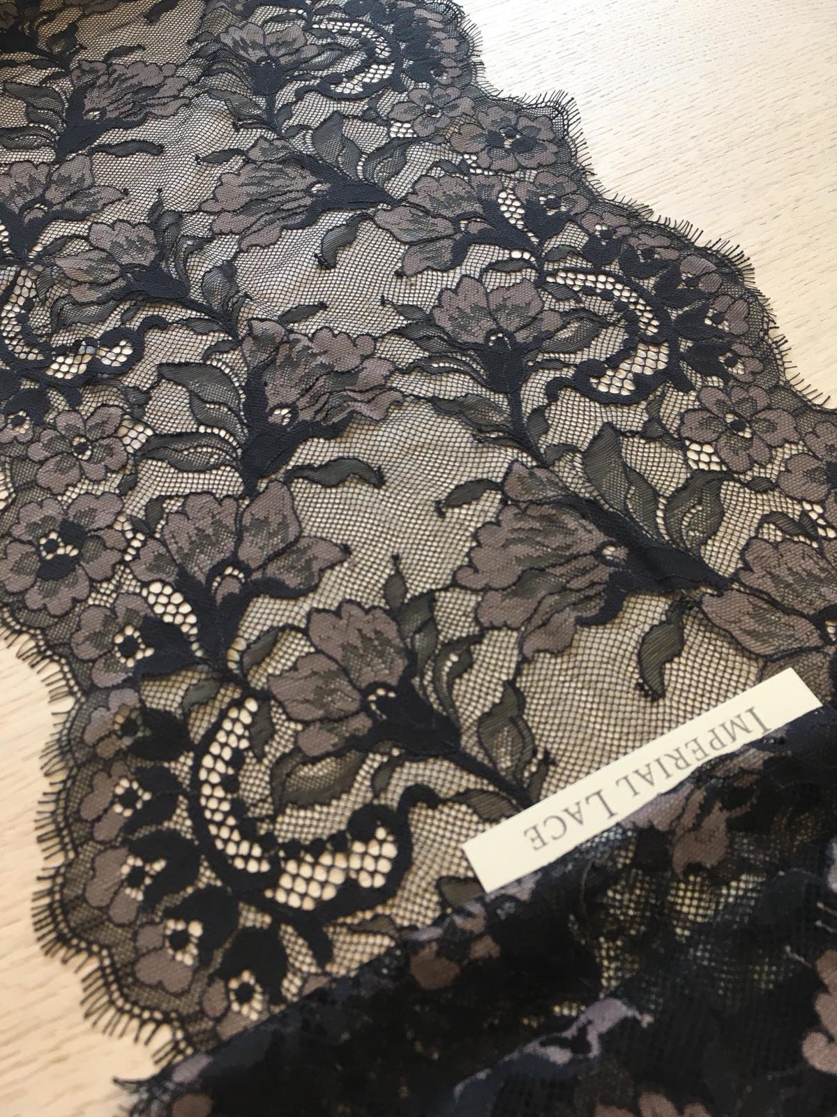 Black Lace Trim, French Lace, Chantilly Lace, Bridal Gown Lace, Wedding ...