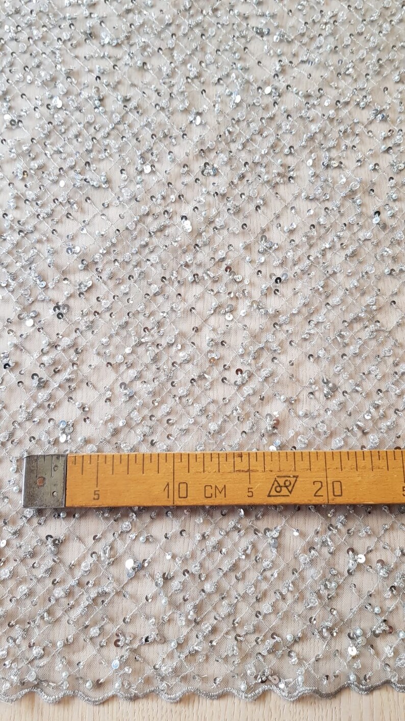 Grey Lace Fabric 3D Lace Fabric Hand Made Lace Embroidery Etsy