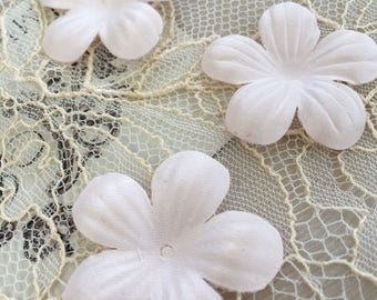 Pink bridal fabric flowers, bridal fabric, flowers, hair pins, hair accessories, bridal accessories, wedding accessories P0004