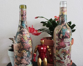 The Invincible Iron Man Bottles