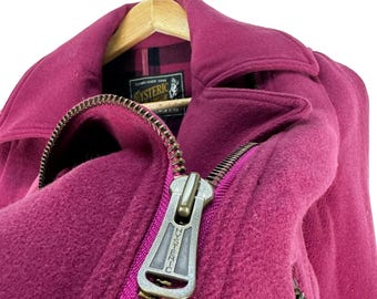 HYSTERIC GLAMOUR Japan Double Collar Wool Jacket Zipper