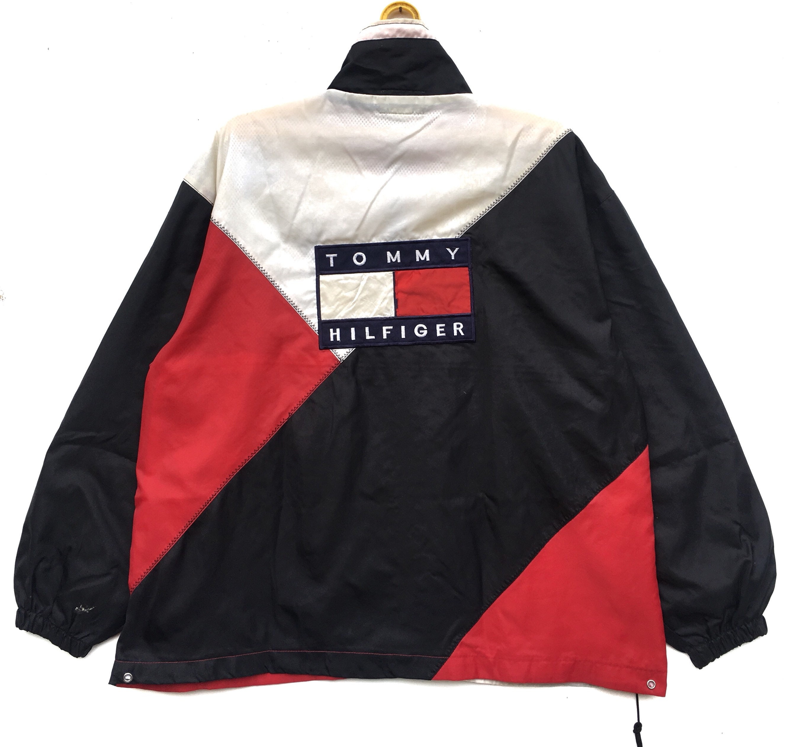 Vintage Tommy Hilfiger Jacket Colour Flag - Etsy Norway