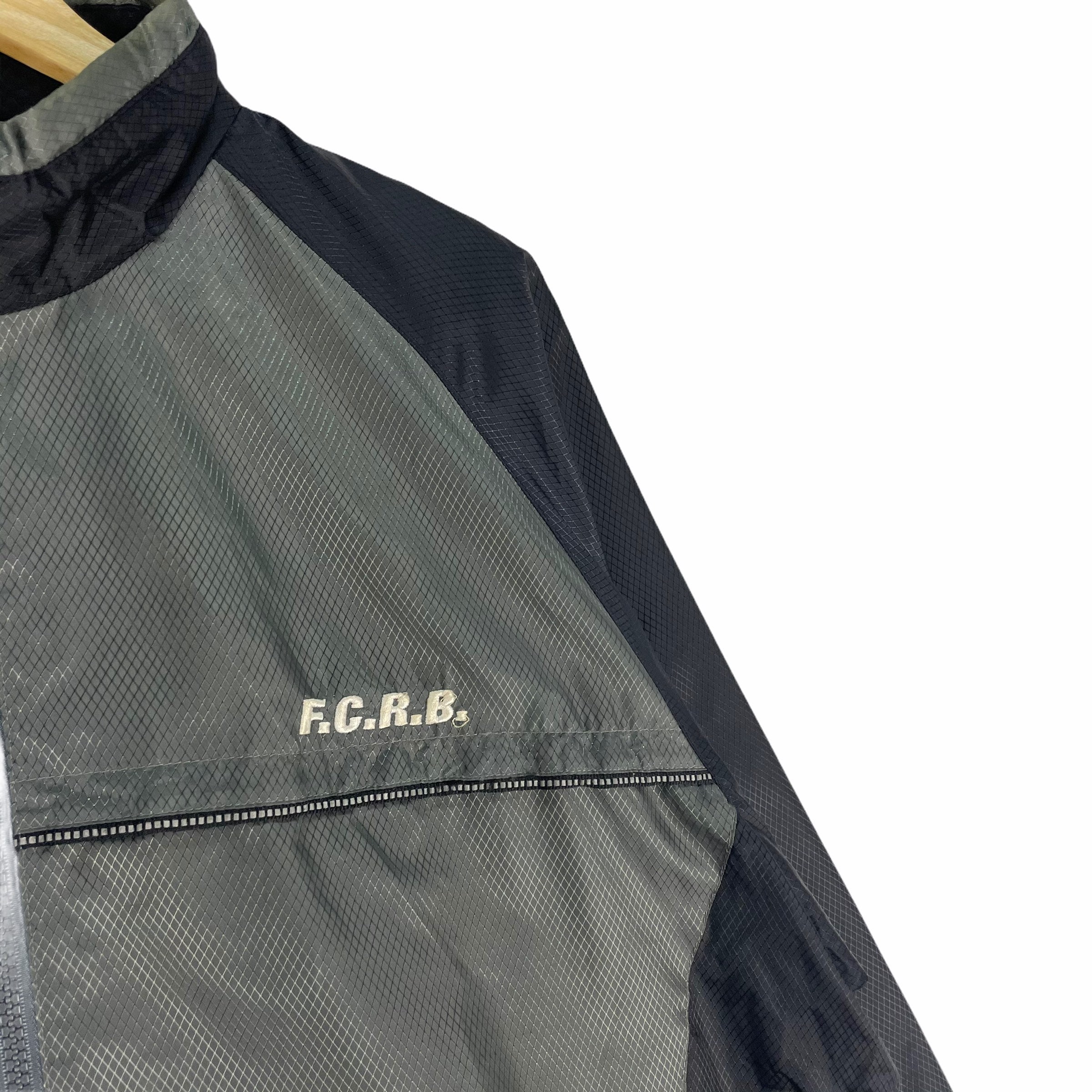 Nike X F.C.R.B Windbreaker Jacket Full Zipper Small Logo F.C Nike X F.C.R.B Windbreaker Jacket Full Zipper Small Logo F.C