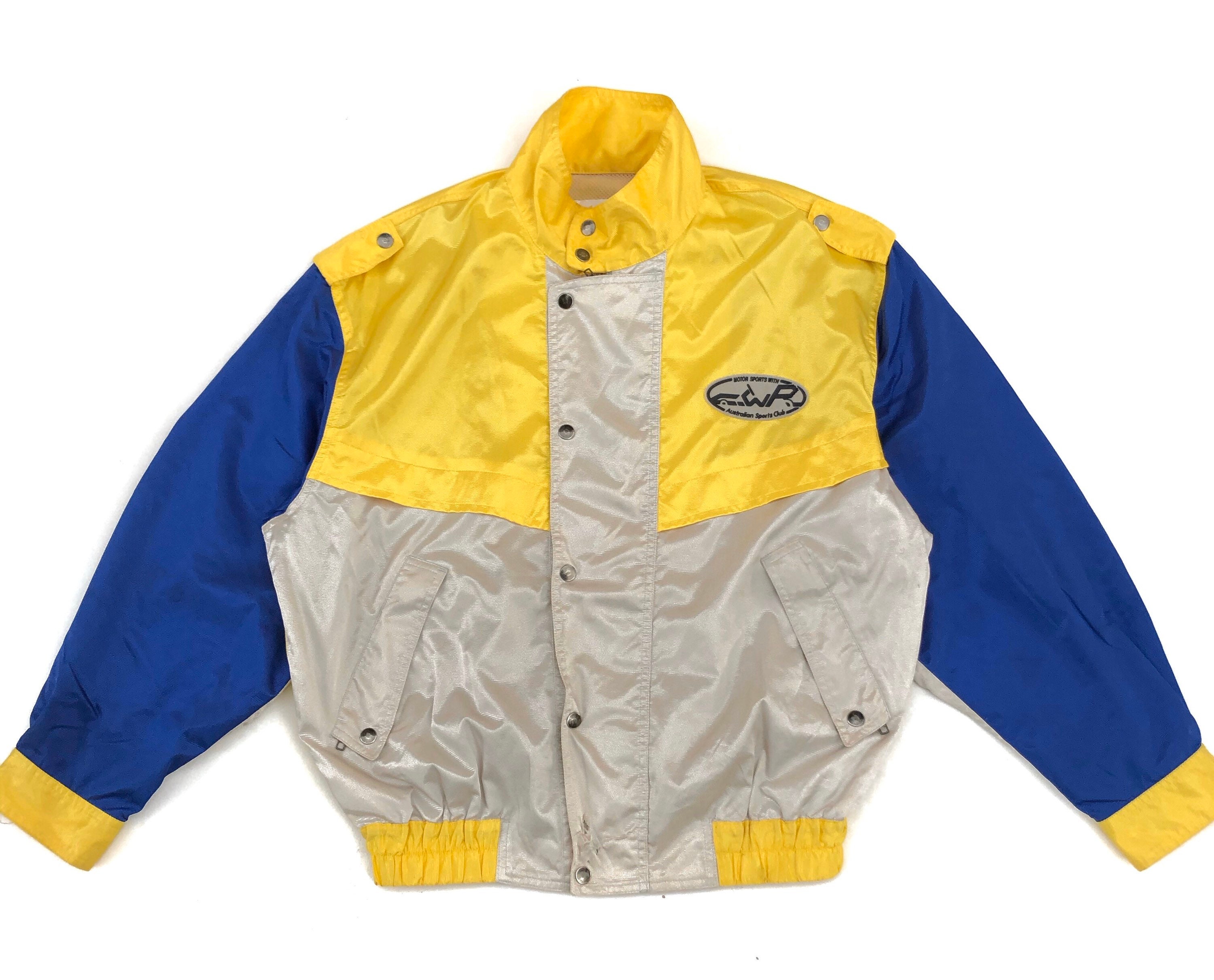 Vintage 90s Sports Club Jacket ASC Etsy