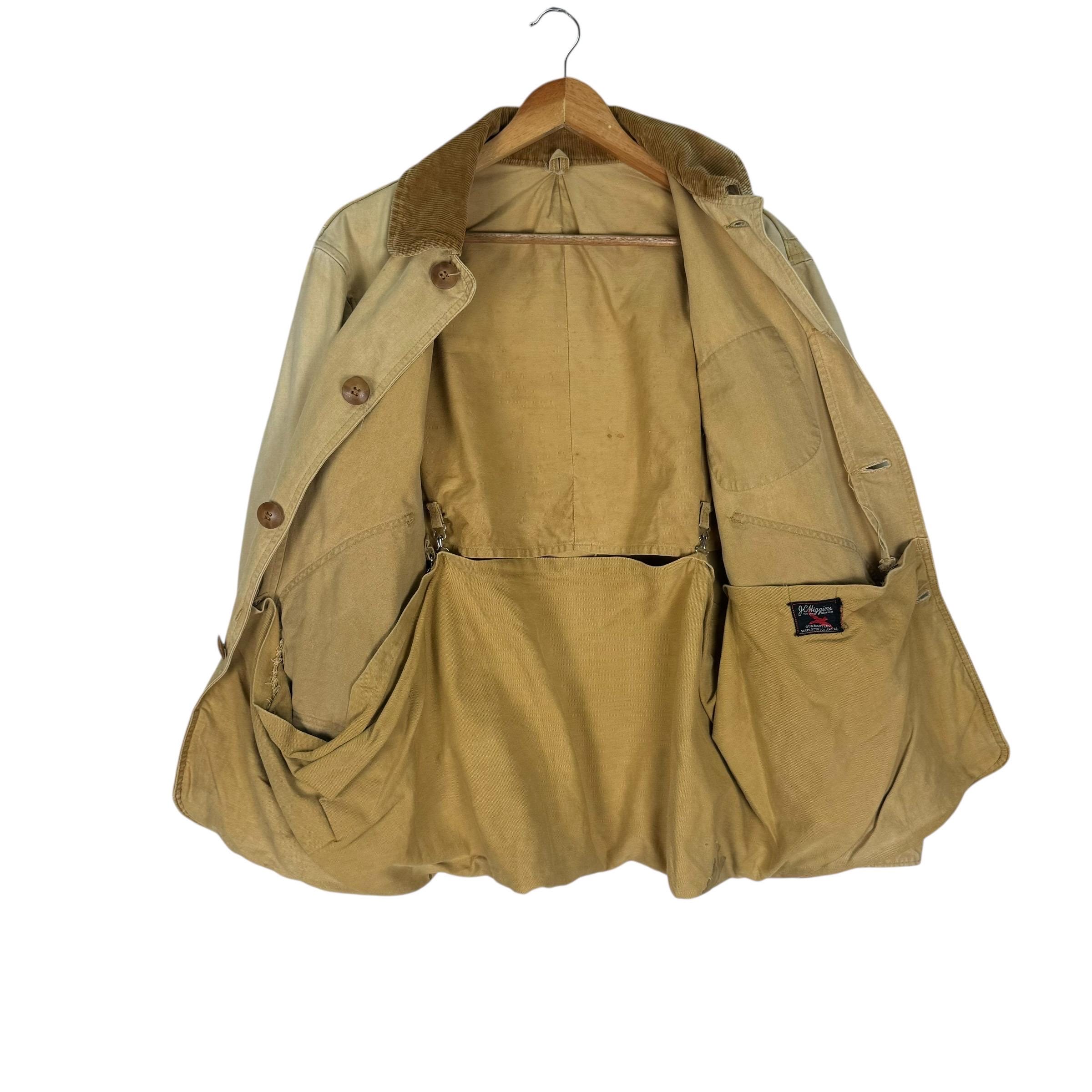 Vintage 50s JC Higgins Canvas Chore Jacket: Sears Roebuck Hunting