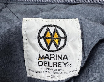 Vintage 90s Marina Del Rey Retro American Bomber Jacket - (size M