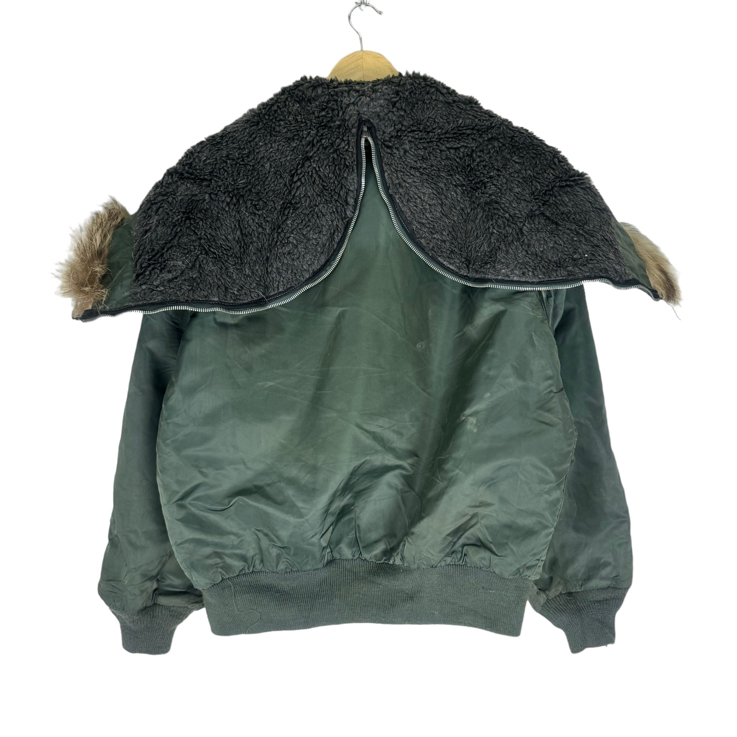 I Spiewak and Sons Fur Attach Hoodie Type N 2B Flyer Bomber I Spiewak and Sons Fur Attach Hoodie Type N 2B Flyer Bomber