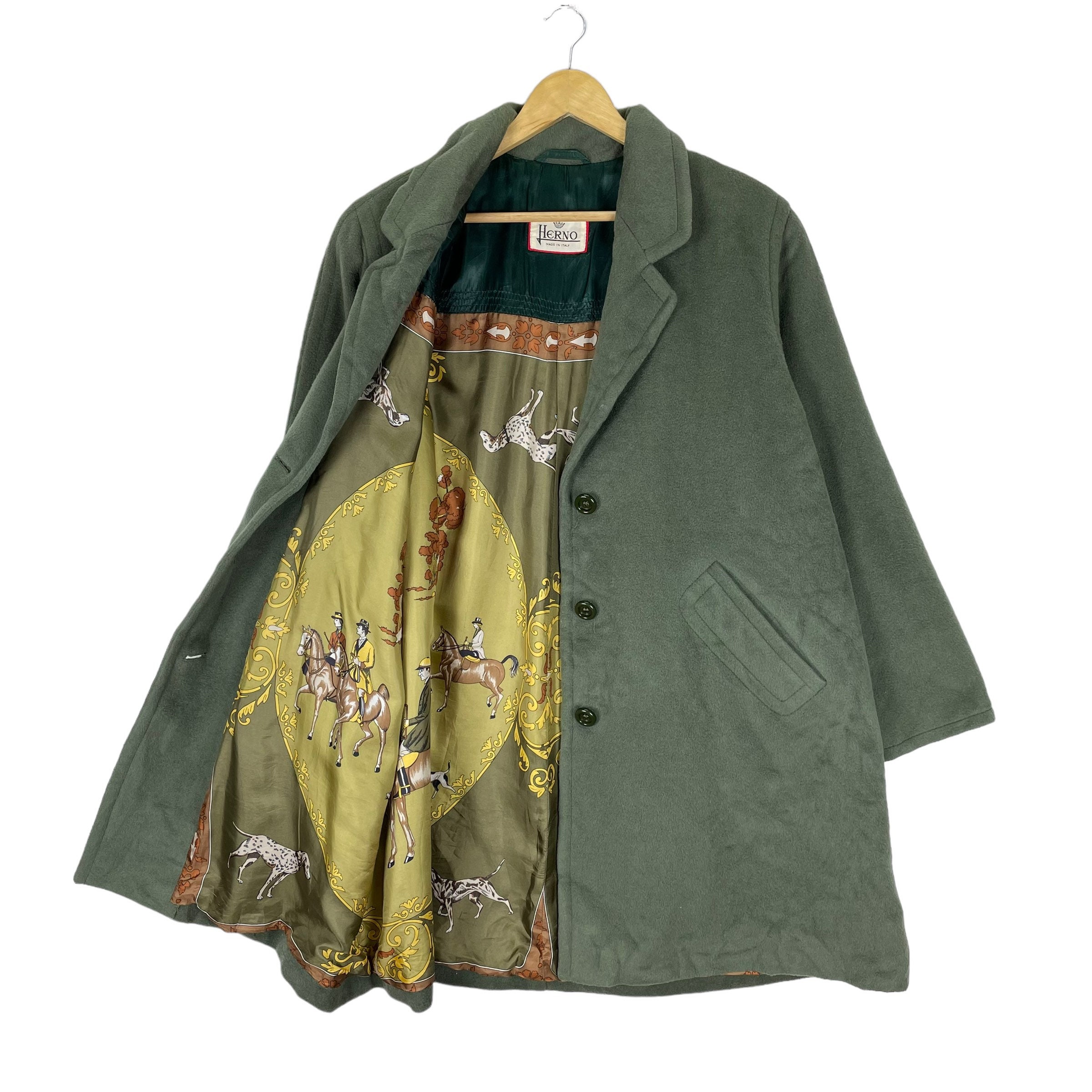 HERNO vintage wool jacket ヘルノ HERNO(ヘルノ－)】 HOODED ZIPPER SHORT FUR|allureville