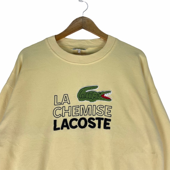 LACOSTE LA Chemise Sweatshirt Crewneck Lacoste Sp… - image 2