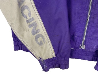 Vintage 90s Honda Racing Team HRC Motorsport Light Zipper Jacket