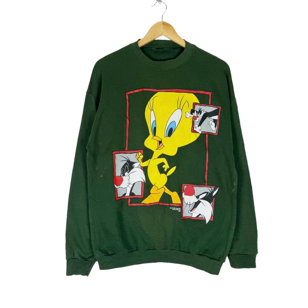 90年代ヴィンテージ トゥイーティーバード スウェットシャツ