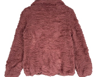 Tsumori Chisato Faux Fur Fleece Jacket - Japanese Designer Medium