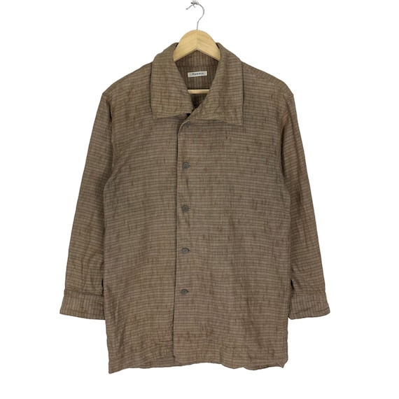 イッセイミヤケissey miyake plantationsize Mブラウン イッセイミヤケ issey plantation size M ブラウン