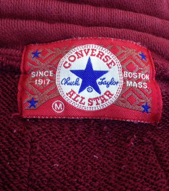 Vintage 90s Converse Sudadera Converse All Star Big Spell Out | Etsy México