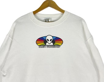 90s VINTAGE ALIEN スウェット BLACK 米製 ヴィンテージ 90年代 エイリアンワークショップ ボックスロゴ